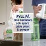 Bona gulvrensemiddel til hårde overflader refill 4 L