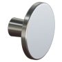 Dansani greb Button inox look Ø42 mm