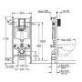 Grohe cisterne Solido 1,13 m