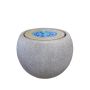 Garden Life vandspil polystone med solcelle & lys