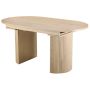 Notio Living spisebord m/udtræk eg 1600x900x760 mm