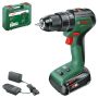 Bosch slagboremaskine Easy 18V 1x2,5Ah m/batteri & lader