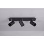 Trio spotlampe Marley sort 3xGU10 L48 cm