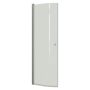 Scanbad buet svingdør H200x72-74 cm satin/klar
