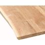 Bordplader massiv eg brun 800X800X24mm