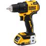 DeWalt boremaskine kompakt 18V inkl. 2x2.0 Ah batterier