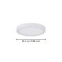 Eglo Idun-E loftlampe LED 18,5W 3000K Ø22,5 cm hvid