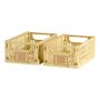 Day opbevaringskasse gul 25x16.5x10cm