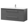 Camargue badmøbelsæt Adam antracit 120 cm 