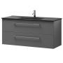 Camargue badmøbelsæt Oscar antracit 120 cm 