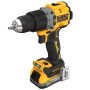 DeWalt slagboremaskine DCD805E1T-QW XR 18V m/batteri & lader