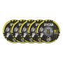 Ryobi twist lock skæreskivesæt RAR302-5 38 mm 5 stk.