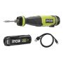 Ryobi loddekolbesæt RSI4-120G 4V m/batteri & lader
