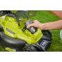 Ryobi plæneklipper One+ RY18LMX40C-250 m/batteri & lader