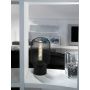 Eglo bordlampe Wrington m. gitter E27 sort