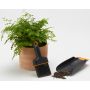 Fiskars 2i1 planteske og børste 
