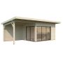 Palmako udestue Andrea Slide ubehandlet 11,2+7,9 m²