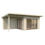Palmako udestue Grace Slide Plus ubehandlet 11,2+8,2 m²