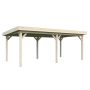 Palmako pavillon Lenna ubehandlet 16,6 m²