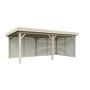 Palmako pavillon Lenna Connect 309 ubehandlet 16,6 m²