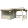 Palmako pavillon Lenna Connect 310 ubehandlet 16,6 m²