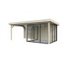 Palmako udestue Lenna Connect 406 ubehandlet 16,6 m²