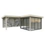 Palmako udestue Lenna Connect 411 ubehandlet 24,9 m²