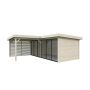 Palmako udestue Lenna Connect 413 ubehandlet 24,9 m²
