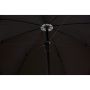Outfit strandparasol polyester/metal sort Ø180 cm