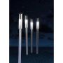 Globo solcelle spydlampe LED 3,2 V H70 cm 3-pak