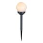Globo solcelle spydlampe LED kugle H35 cm