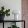 Dyberg Larsen Jenny Mushroom bordlampe Ø18xH23cm E14 hvid