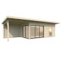 Palmako udestue Andrea Slide Plus ubehandlet 17,1+7,9 m²