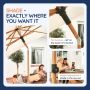 Baser parasol Supreme Push hvid 3 m