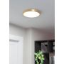 Eglo Fueva 5 plafond Ø28,5 20,5W 2400lm børstet messing
