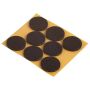 Filtpude ø28mm brun selvklæbende 8 stk