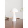 Markslöjd dæmpbar genopladelig bordlampe Fungi hvid