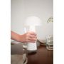 Markslöjd dæmpbar genopladelig bordlampe Fungi hvid
