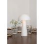 Markslöjd dæmpbar genopladelig bordlampe Fungi hvid
