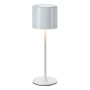 Markslöjd dæmpbar genopladelig bordlampe Filo hvid