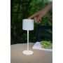 Markslöjd dæmpbar genopladelig bordlampe Filo hvid