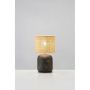 Markslöjd bordlampe Montagna E27 H45 cm sort/natur