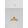 Markslöjd pendel Plisado beige E27 Ø50 cm