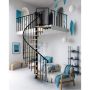 Atrium spindeltrappe Novo 271-313 cm 