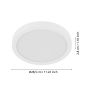 Eglo Fueva 5 loftlampe m/sensor hvid Ø28,5 cm