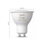 Philips Hue White Color Ambiance spotpære GU10