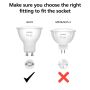 Philips Hue White Color Ambiance spotpære GU10 2-pak