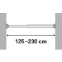 Diaqua brusestang hvid 125-230 cm