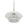 Dyberg Larsen pendel AVA Ø20 cm G9 hvid