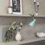 Dyberg Larsen klemmelampe Sleep mint E27